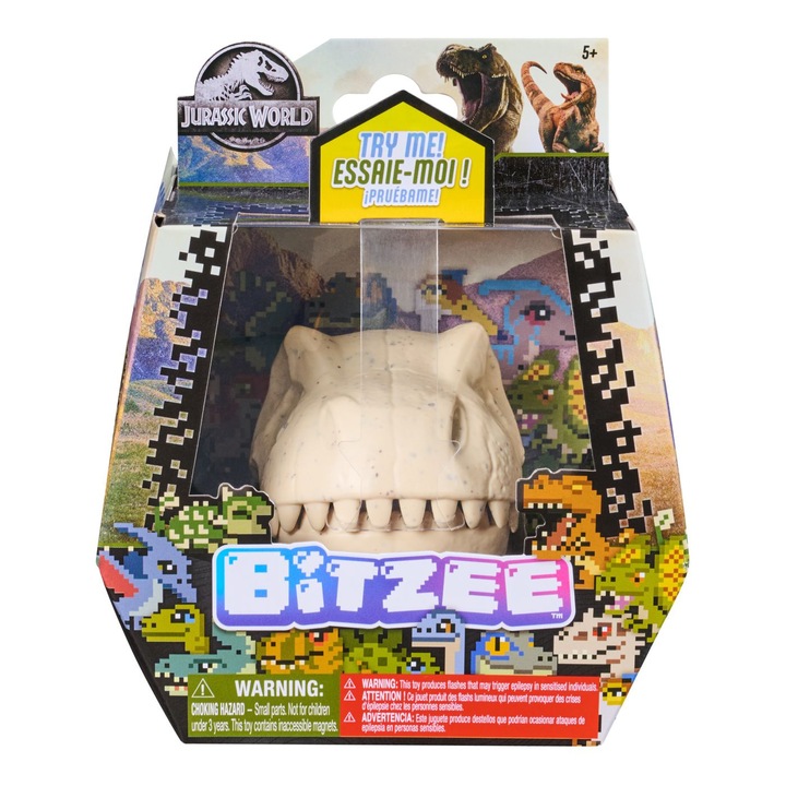 Интерактивна играчка Bitzee, Дигитален домашен любимец, Jurassic World