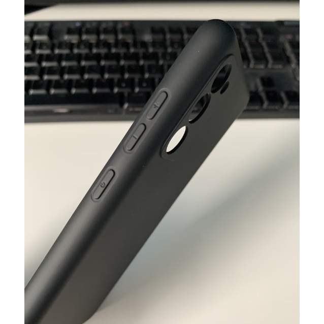 Husa telefon compatibila cu Samsung Galaxy S20 FE / S20 Lite, Anti-Soc, Protectie camera, Microfibra interior ( catifea ), Margini Ridicate pentru Protectia Ecranului, Negru