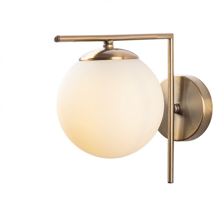 Aplica maro alama/alba din metal Antique The Home Collection