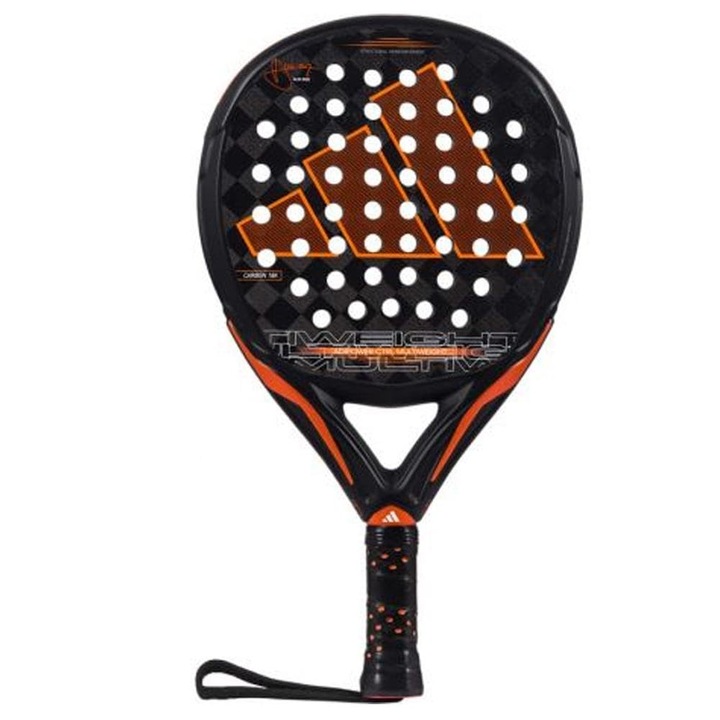 Ракета за падел Adidas Adipower Multiweight Ctrl 3.3, черно-оранжева