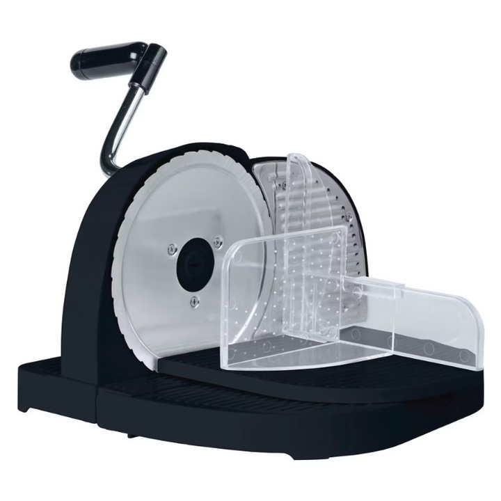 Feliator de paine Wenko, plastic negru, grosime reglabilă, 15x15x30cm