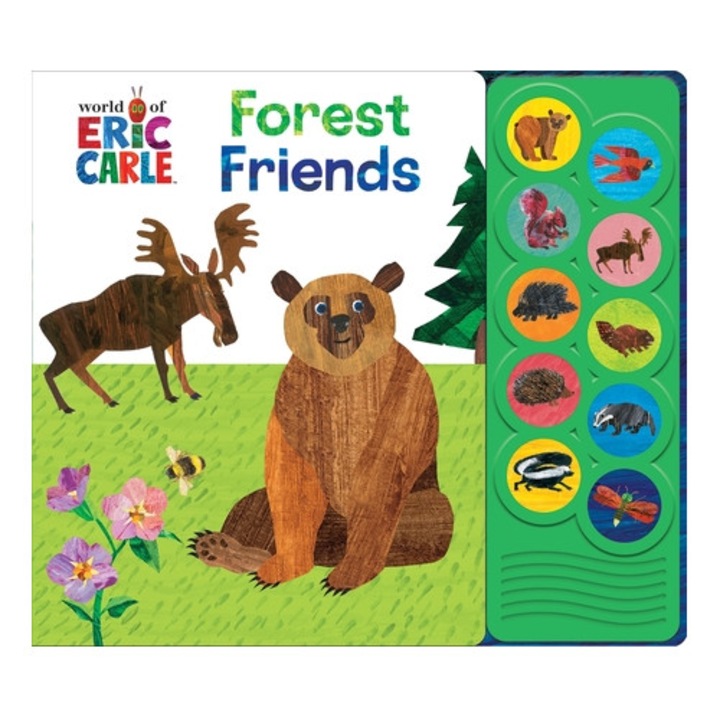 World Of Eric Carle: Forest Friends Sound Book - Pi Kids
