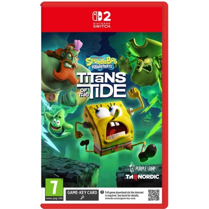 Spongebob Squarepants Titans Of The Tide Nintendo Switch 2 Játékszoftver