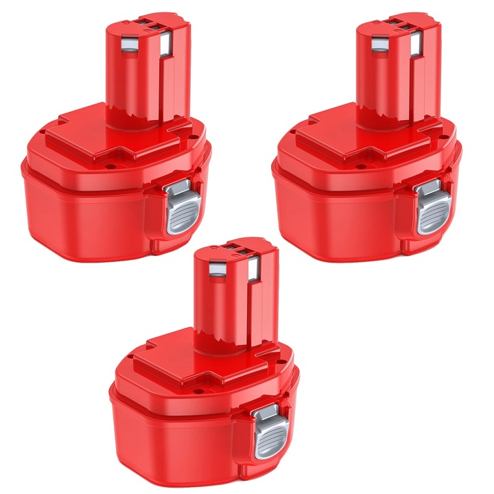 Baterie reincarcabila, Capacitate 5000mAh, 14.4V, 3 buc