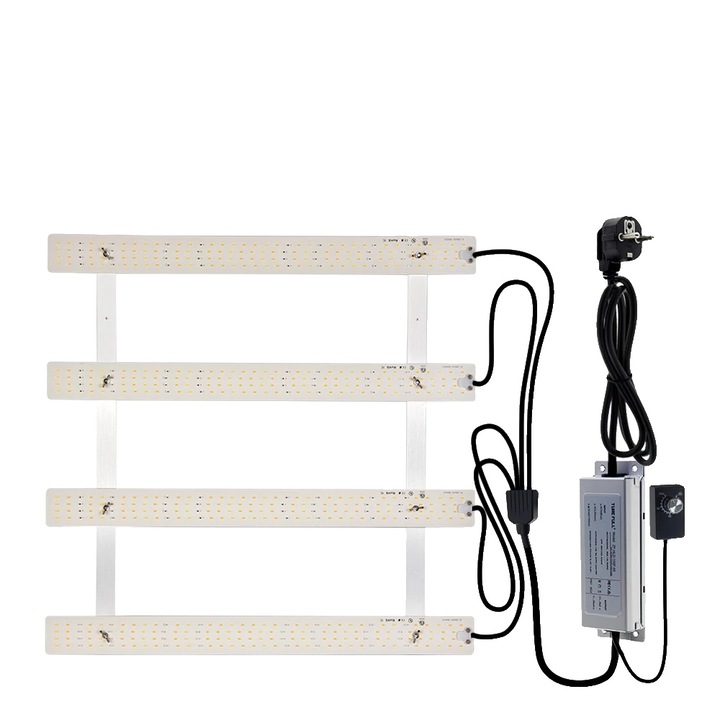 Lampa de crestere, 100W, spectru complet, design dimabil, alb, pentru interior