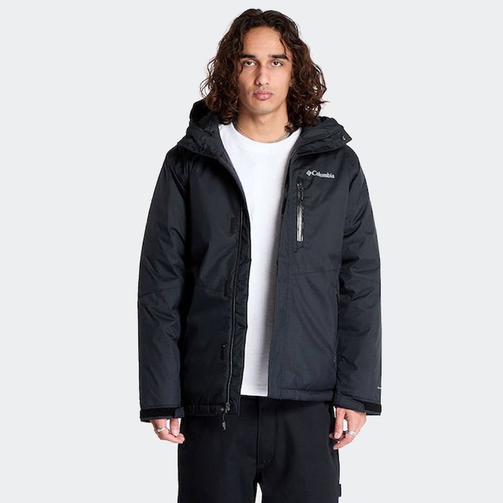 Jacheta sport barbati 2089435-010, Columbia, Negru, Poliester