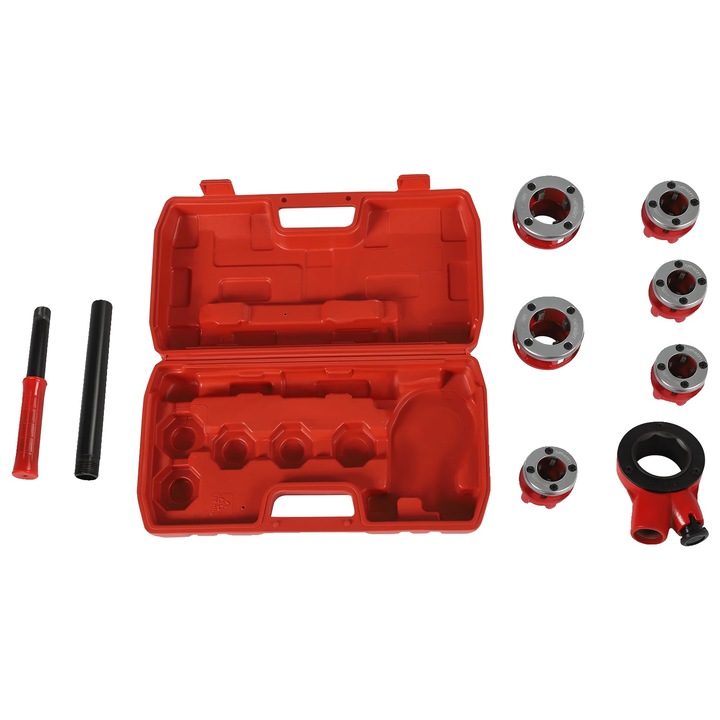 Set scule pentru filete, 6 capete de filetat, utilizare manuala