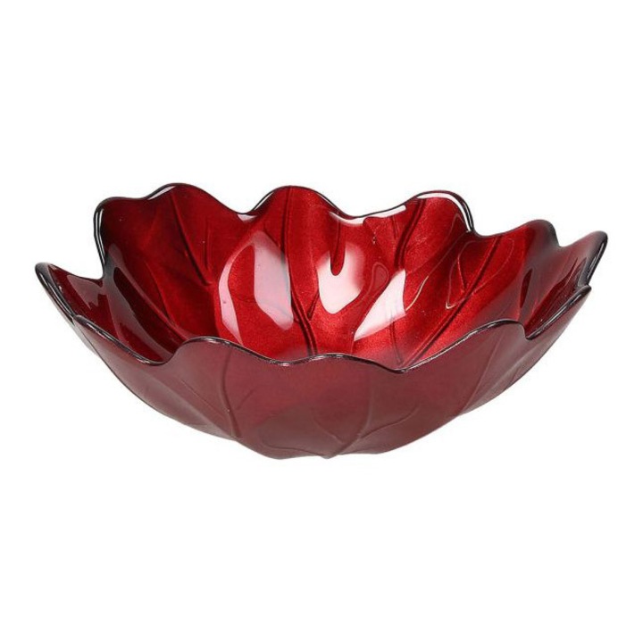 Bol Tognana Red Star Glass 20cm, rotund, roșu vibrant
