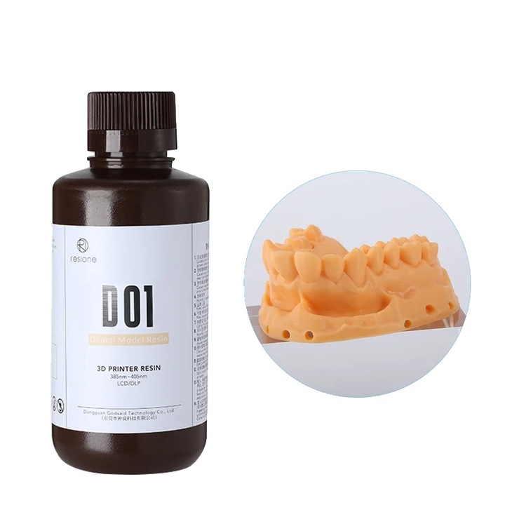 Fogászati gyanta, D01-1kg, alacsony zsugorodási ellenállás, magas méretpontosság