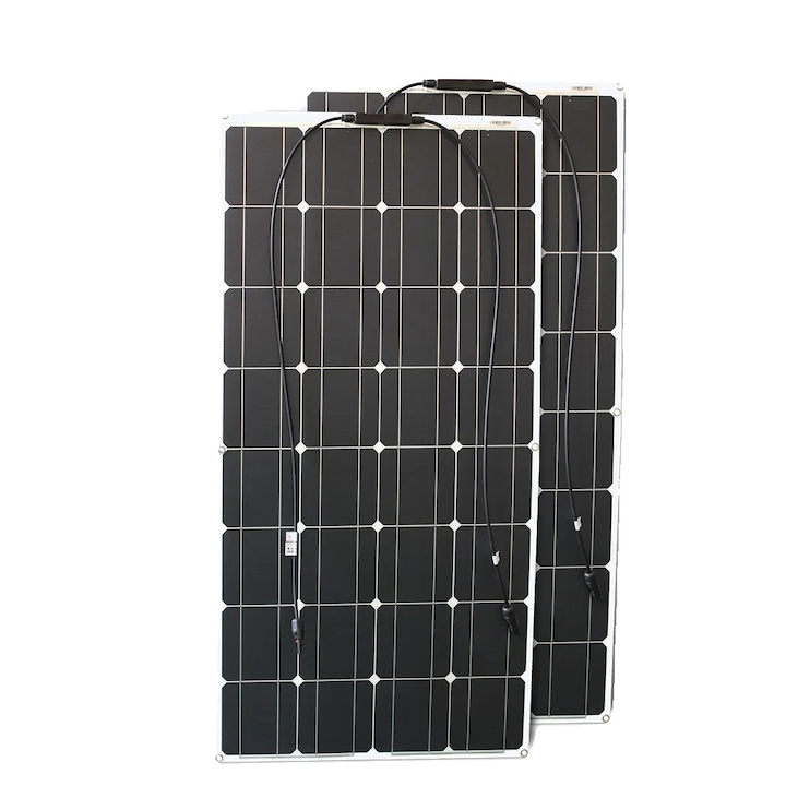 Panou solar flexibil 200W, eficienta ridicata, dimensiuni 970x530x2.5mm, greutate 1.7kg