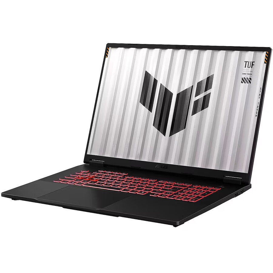Laptop ASUS TUF Gaming A18 FA808UH-S8021 AMD Ryzen™ 7 260 Laptop 45.7 cm (18") WUXGA 16 GB DDR5-SDRAM 512 GB SSD NVIDIA GeForce RTX 5050 Wi-Fi 6E (802.11ax) Negru, Gri