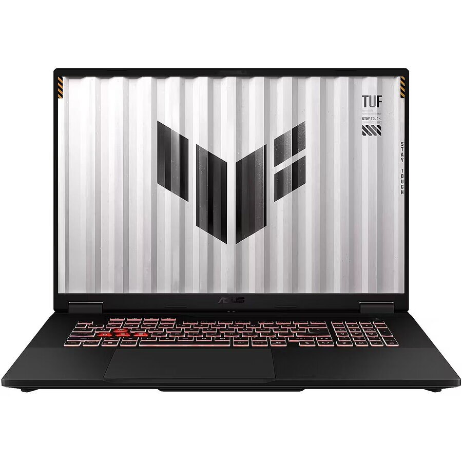 Laptop ASUS TUF Gaming A18 FA808UH-S8021 AMD Ryzen™ 7 260 Laptop 45.7 cm (18") WUXGA 16 GB DDR5-SDRAM 512 GB SSD NVIDIA GeForce RTX 5050 Wi-Fi 6E (802.11ax) Negru, Gri