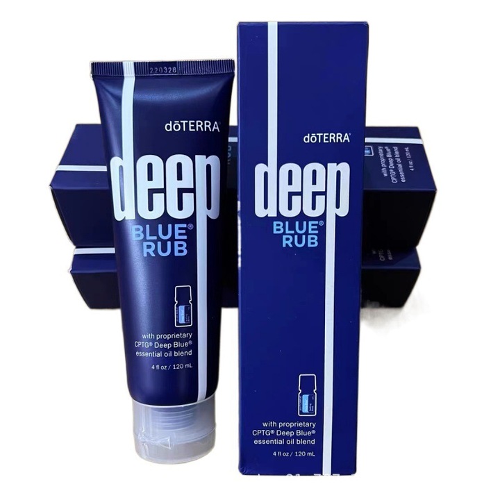 Nyugtató krém, doTERRA, Deep Blue, ízületekre és izmokra, 3 darabos szett
