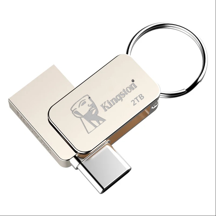 OTG метален USB 3.0 Pen Drive ключ 2TB Type C флаш памет
