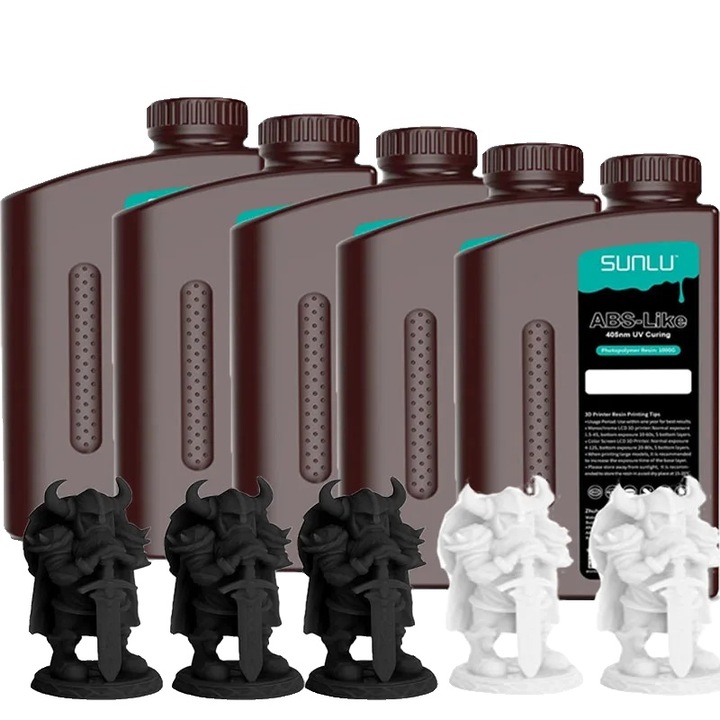 Rasina 3D, ABS-LIKE 3BK 2WT, ellenálló, vízzel mosható, 395x405nm