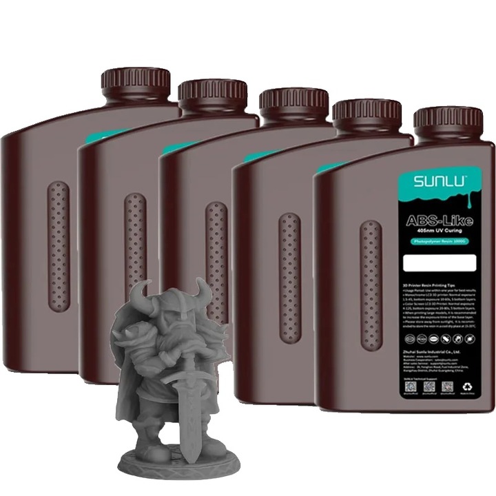 Rasina 3D, D-szürke, vízálló, gyorsan száradó UV, fogyóeszköz készlet