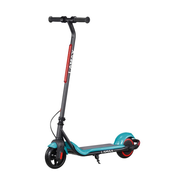 Trotineta electrica Lamax eFlash SC20, 15km/h, 60kg, negru/albastru, 7kg