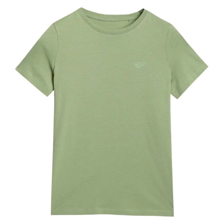 4F gyerek póló, olívazöld