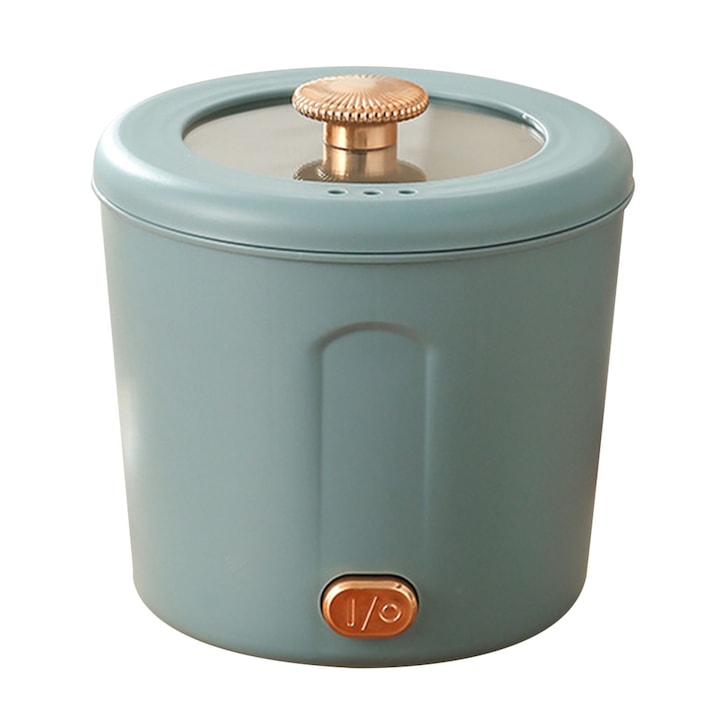 Mini Oala electrica Jormftte, portabil, multifunctional, alb, 520g
