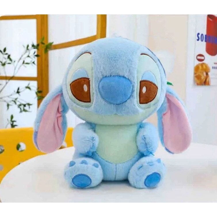 Jucarie Plus Stitch Cartoons Albastru Deschis dimensiune 30cm ABYZ™ 3 ...