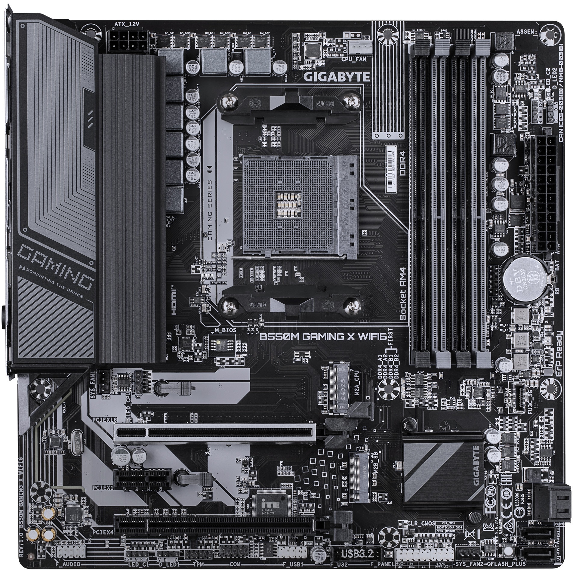 Ryzen5 3600+メモリ16G+RX590+SSD256Gb+B550M B550M DS3H (Rev. 1.5) Plăci de bază - GIGABYTE Romania