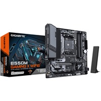 Placa de baza Gigabyte B550M GAMING X WIFI6, AM4, DDR4, BT, mATX, Negru