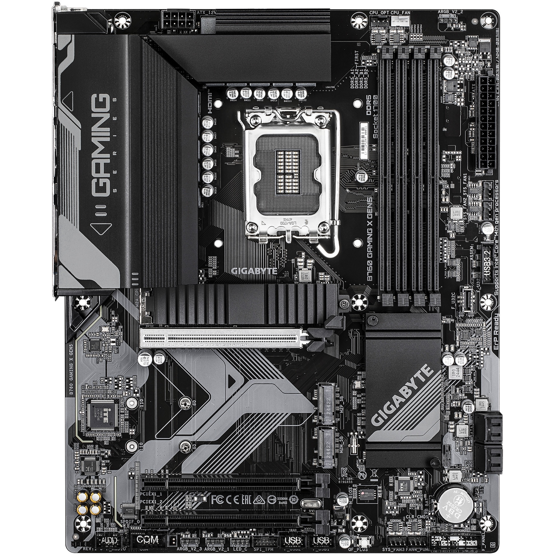 Placa de baza Gigabyte B760 GAMING X GEN5, LGA1700, DDR5, ATX