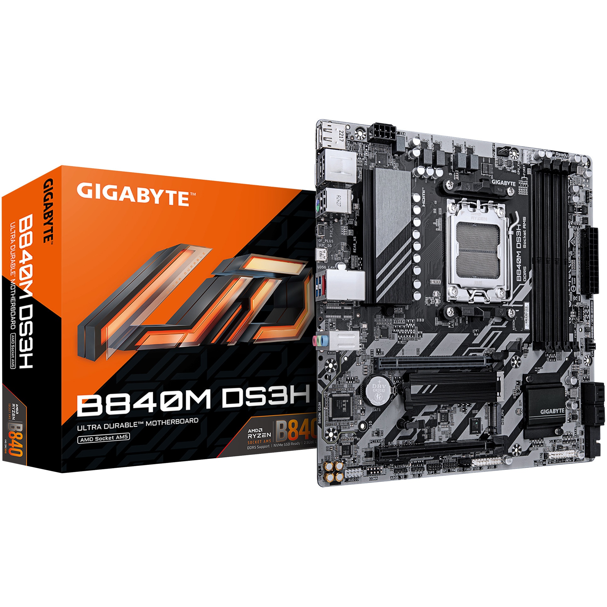 Placa de baza Gigabyte B840M DS3H