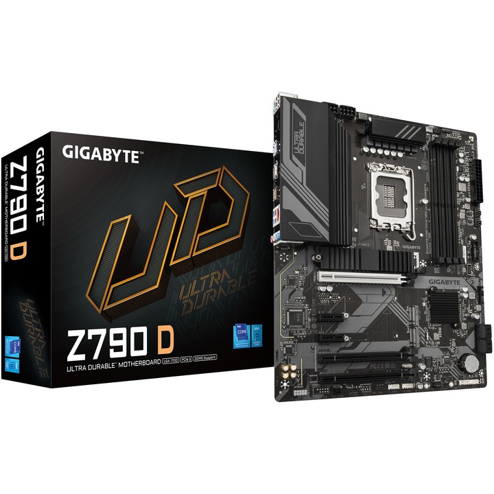 Дънна платка Gigabyte Z790 D, LGA1700, DDR5, ATX