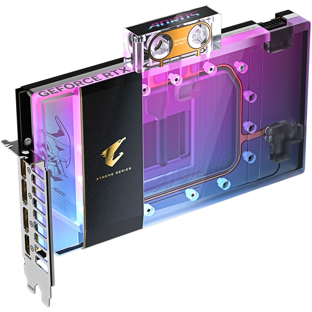Placa video Gigabyte AORUS GeForce RTX 5090 XTREME WATERFORCE