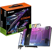 Placa video Gigabyte AORUS GeForce RTX 5090 XTREME WATERFORCE Water Block 32GB, 512 bit, GDDR7, Negru