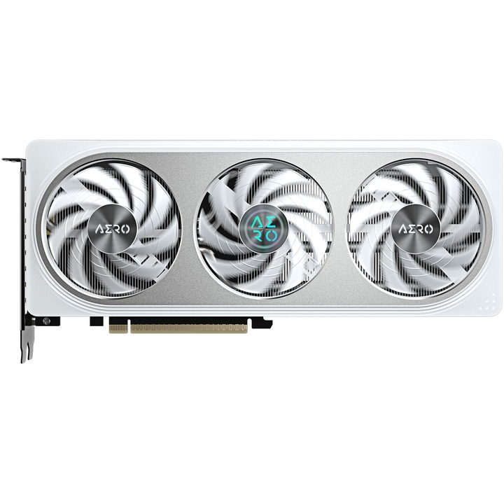 Gigabyte GeForce RTX 5060 AERO OC 8G videokártya, GDDR7, 128-bit, fehér
