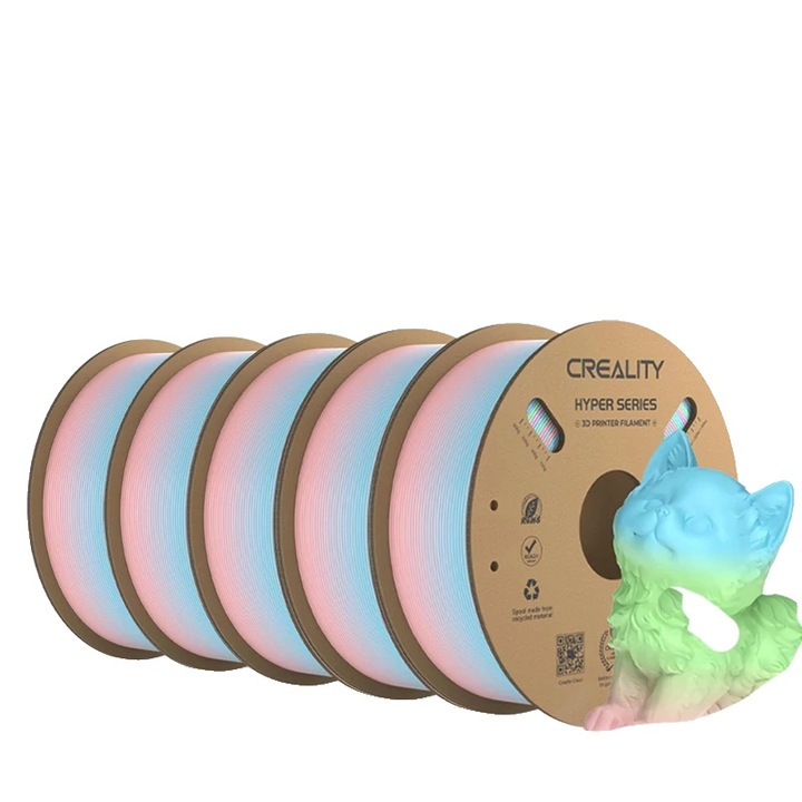 Filament 3D, Spring Lake, többszínű, 5KG