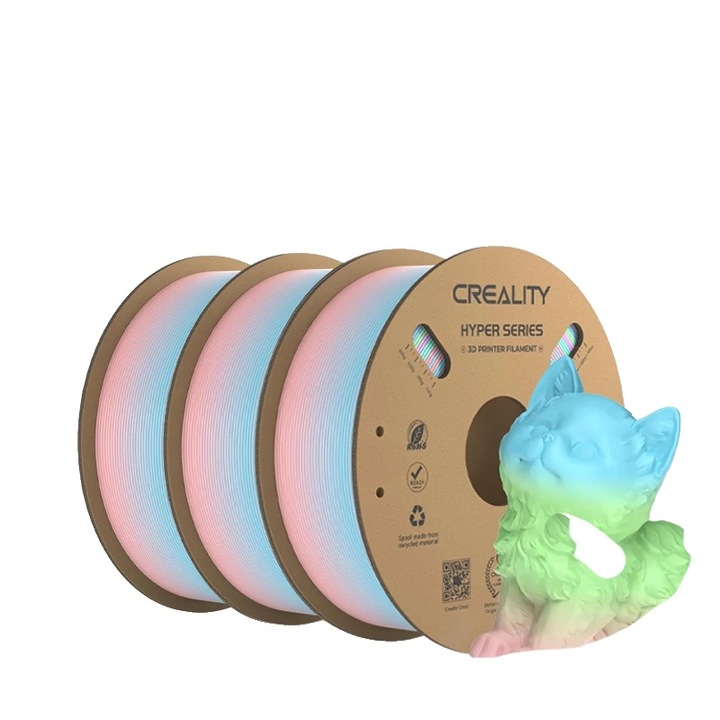 Filament 3D, Spring Lake, többszínű, 1.75mm, 3KG