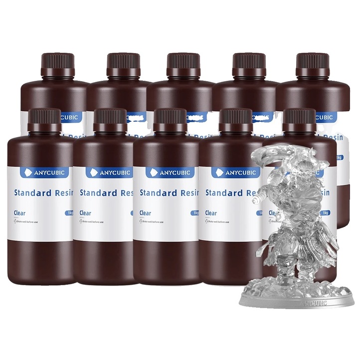 Rasina 3D, 10kg, átlátszó, nagy pontosság, gyors kötési idő