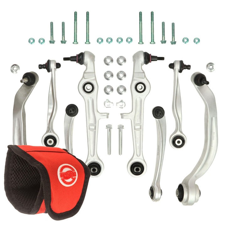 Master-Sport felfüggesztés készlet, 8 részes, első felfüggesztés, többszínű, 12,21kg