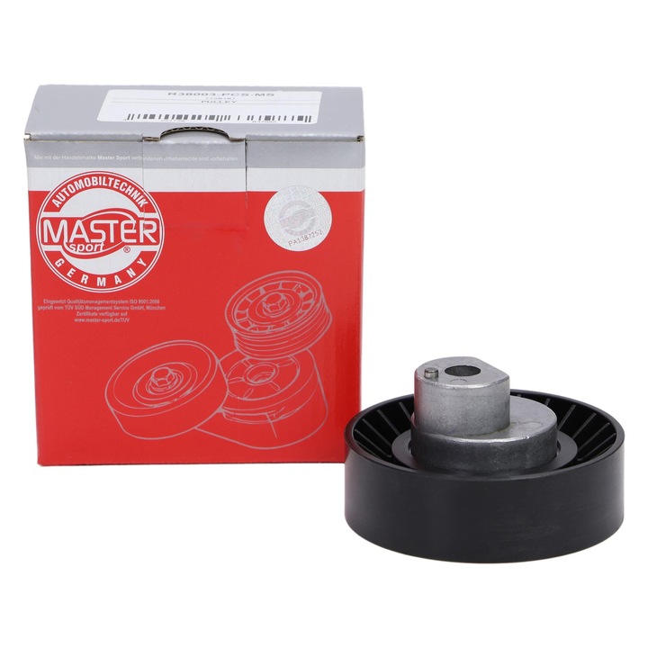 Feszítőgörgő Master-Sport, BMW 3 (E36, E46, E92, E93), 5, 6, 7 (E38), X5, Z3, Z4, 25mm, 80mm