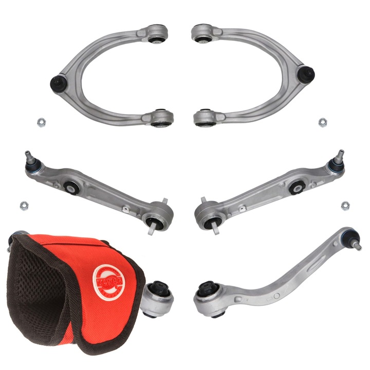 Master-Sport vezérlőkar készlet, első, 6 részes, Alfa Romeo Giulia, 2015.10- kompatibilis, 2143 cm3