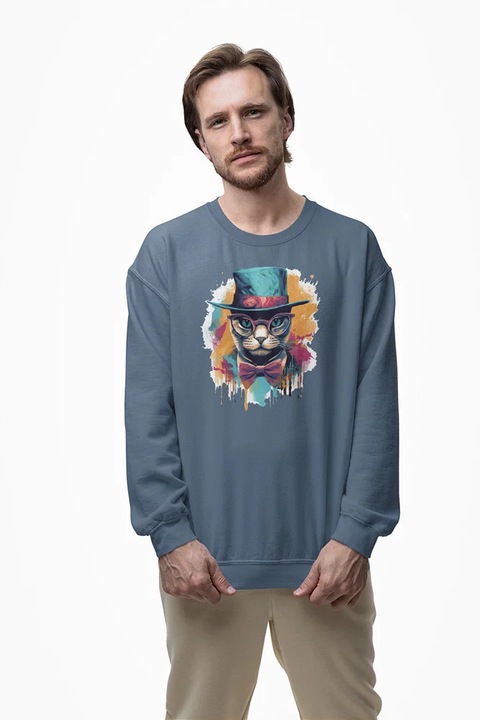 SWCAT00013 Cat, Indigókék