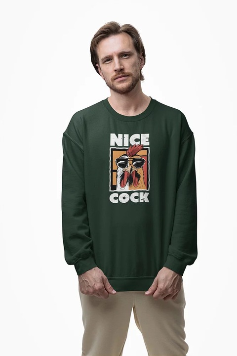 SWEB00025 Cocoș frumos, Verde padure