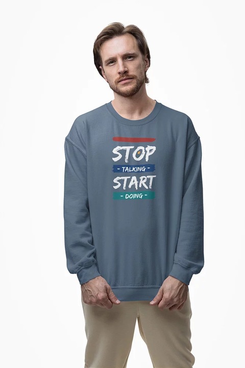 SWEB00030 Stop, Albastru indigo