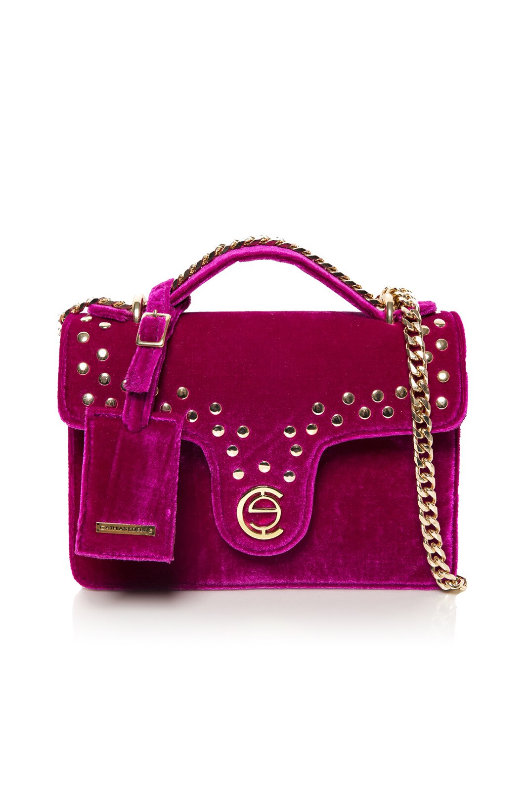 Geanta Cathias Edeline Velvet Manhattan Roz