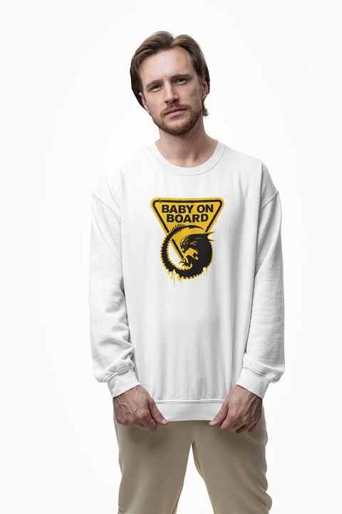 SWMO00007 Baby On Board, Fehér
