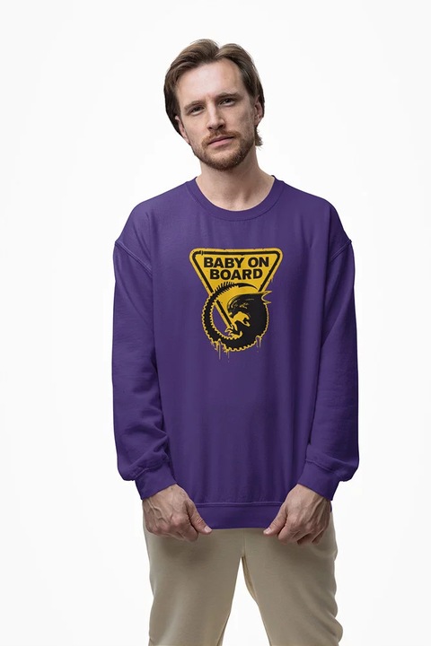 SWMO00007 Baby On Board, Lila