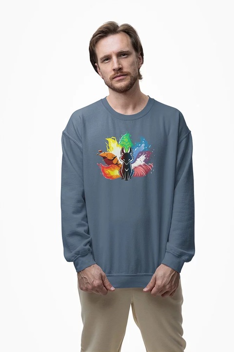 SWMO00008 Fox, Indigókék