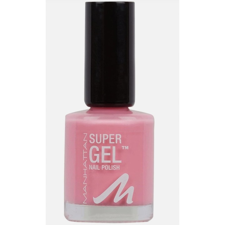 Oja de unghii Manhattan Super Gel, 14 zile durabilitate, efect 3D, culoare Angel Wing, 12ml