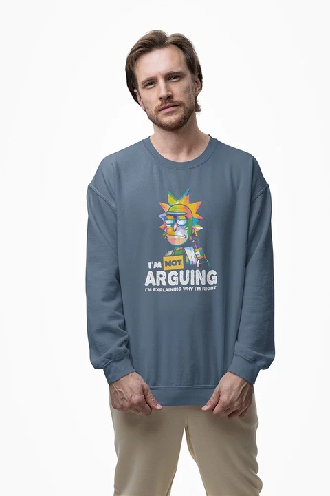 SWMO00049 Rick And Morty, Albastru indigo