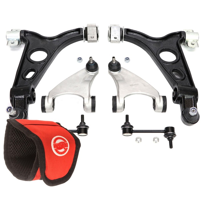 Master-Sport lengőkar készlet, 5 darab, Alfa Romeo-hoz, kopásálló, 12,92 kg