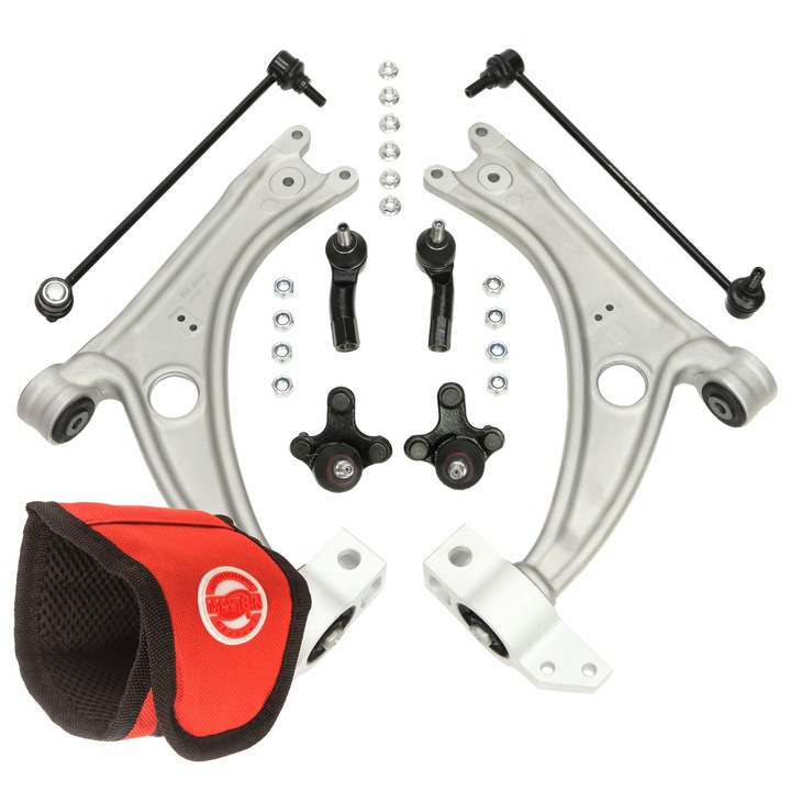 Master-Sport vezérlőkar készlet, 6 darab, első tengelyhez