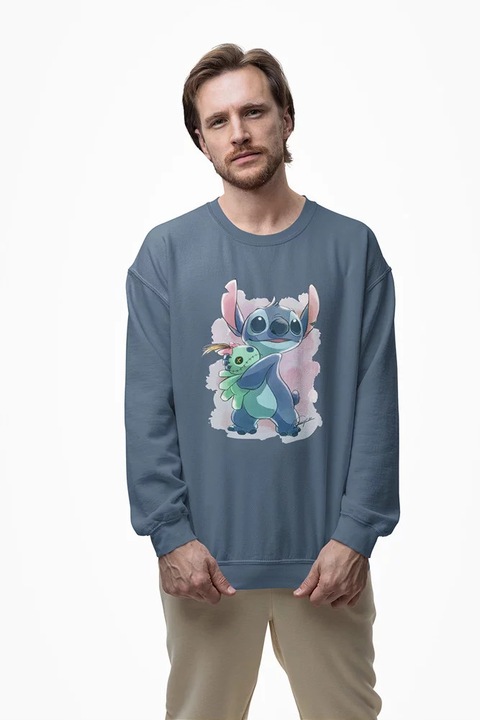 SWMO00091 Stitch, Indigókék